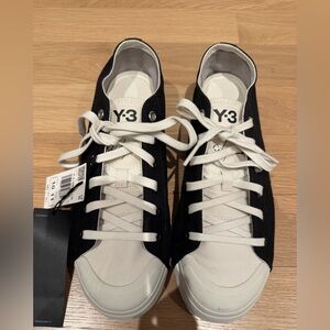 Y-3 Nizza Lo Canvas Sneakers Orbit Gray